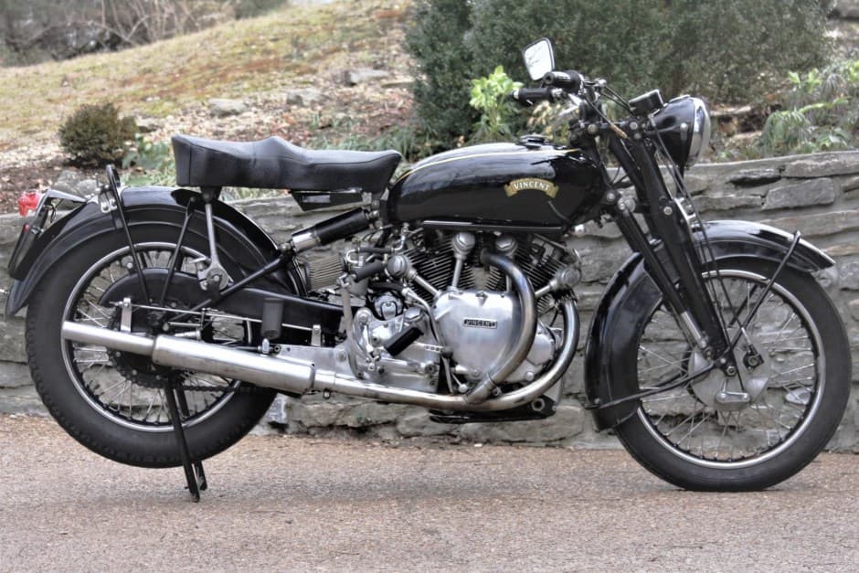 1950 Vincent Rapide sold for $60,000