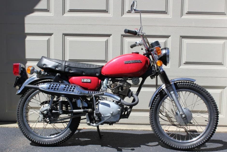 1974 Honda CB125 & CL125 sold for $3,200