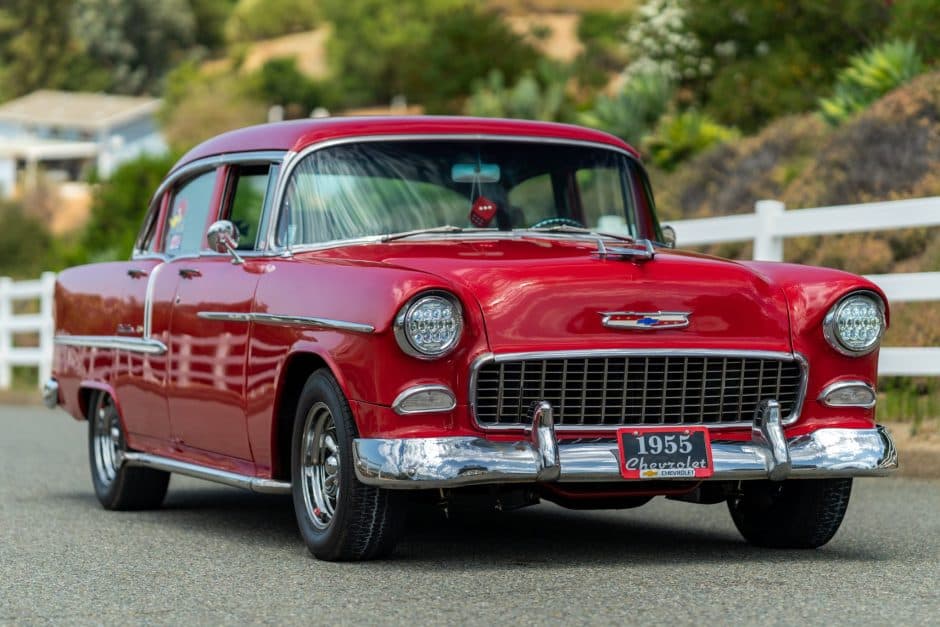 1955 Chevrolet Bel Air sold for $18,000