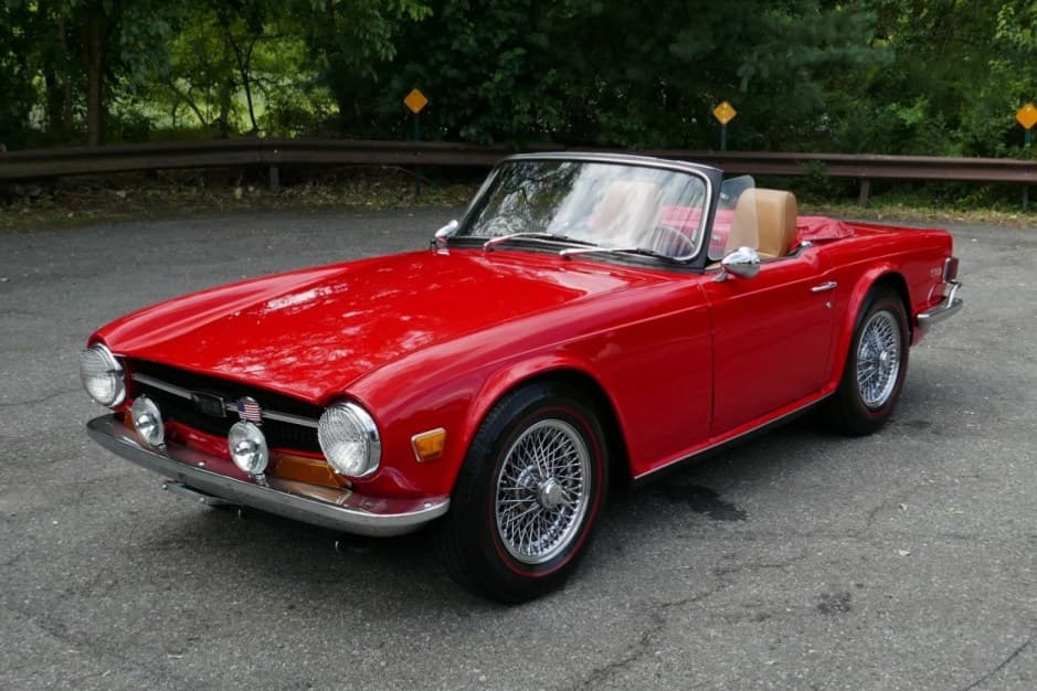 1969 Triumph TR6 sold for $18,400