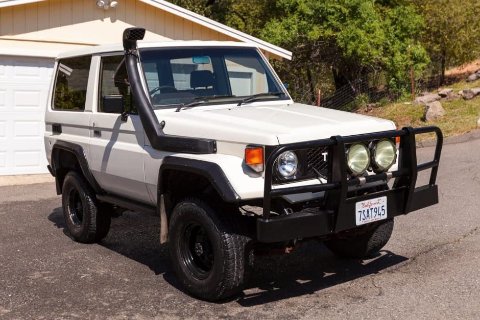 1985 Toyota Land Cruiser 70-Series sold for $15,750