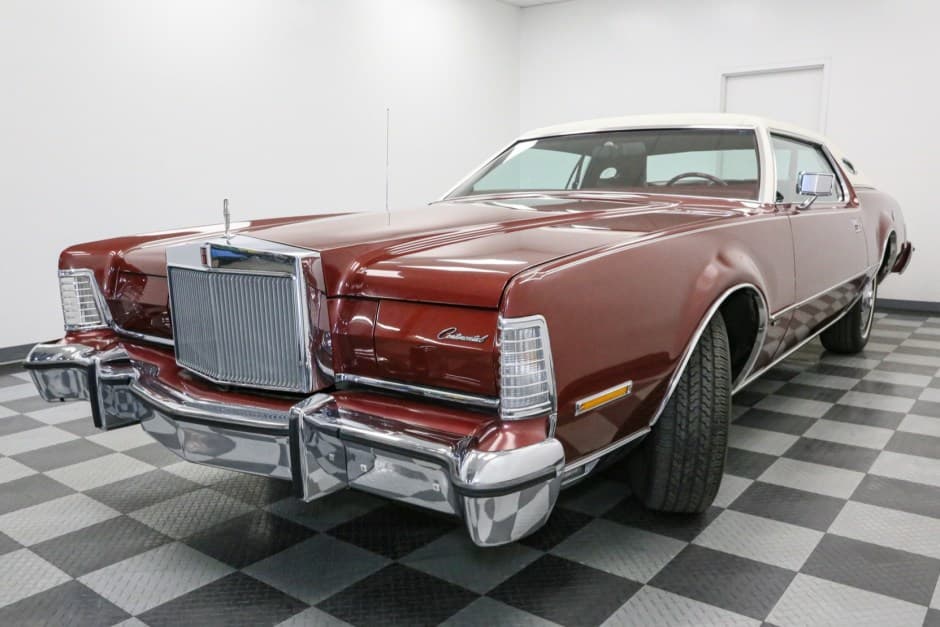 1974 Lincoln Continental Mark IV (1972-1976) sold for $22,250
