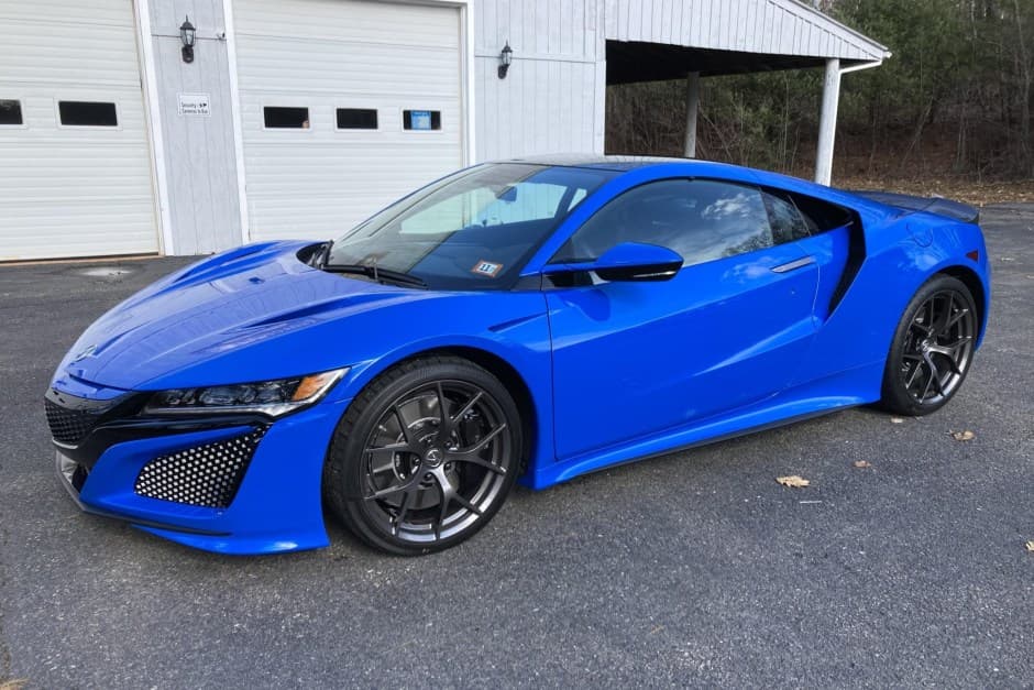 2021 Acura NSX NC1 sold for $173,500