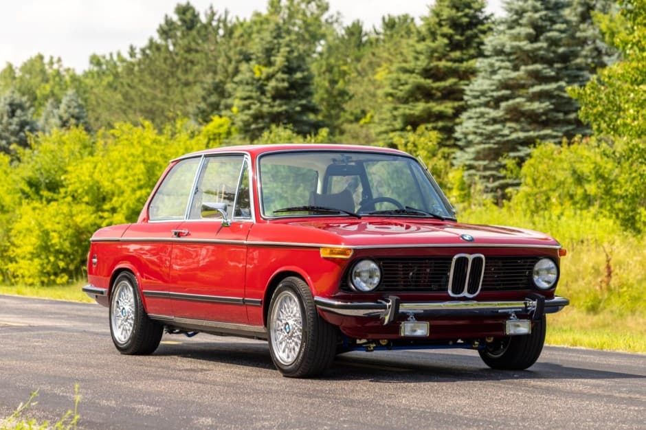 1975 BMW 2002 sold for $53,500