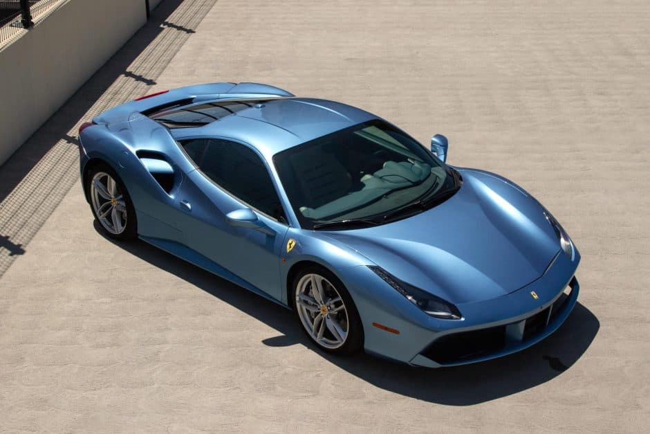 2017 Ferrari 488 sold for $222,000