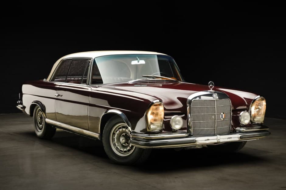 1964 Mercedes-Benz W111 Coupe & Cabriolet sold for $56,000