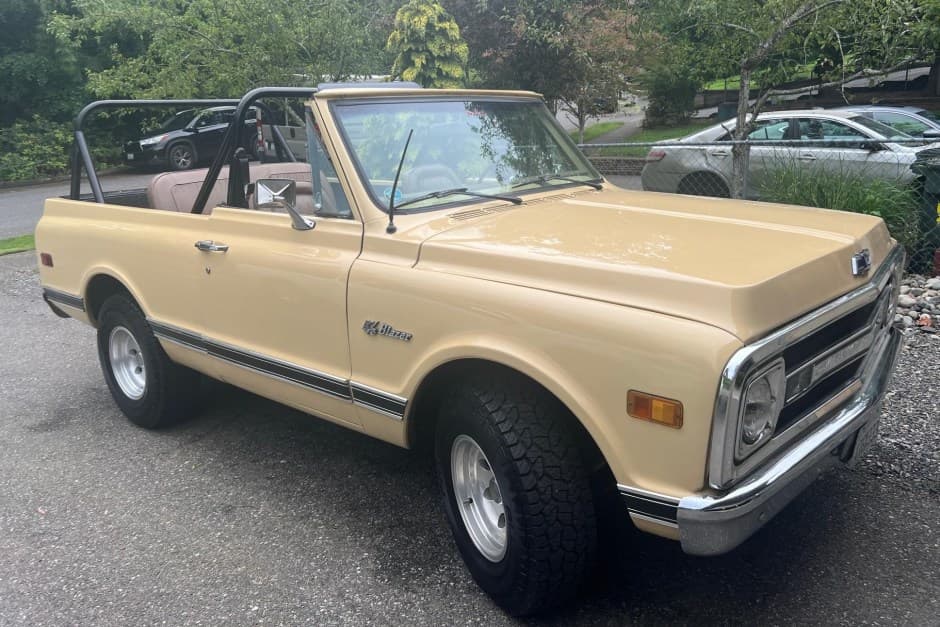 1970 Chevrolet K5 Blazer 1969-1972 sold for $30,500