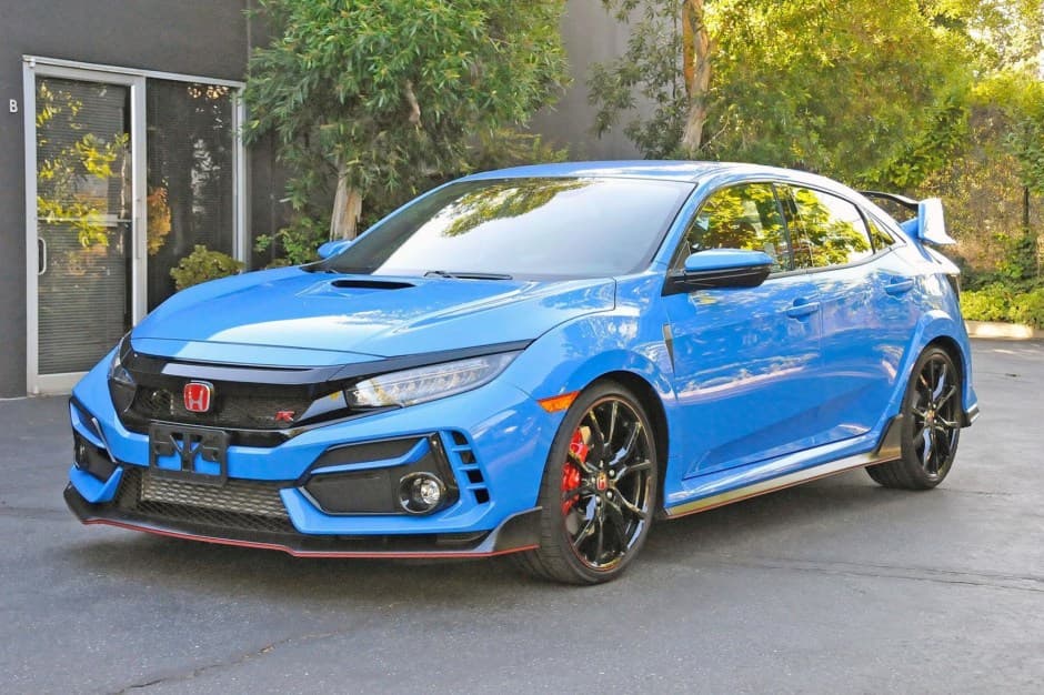 2021 Honda Civic Type R sold for $37,745