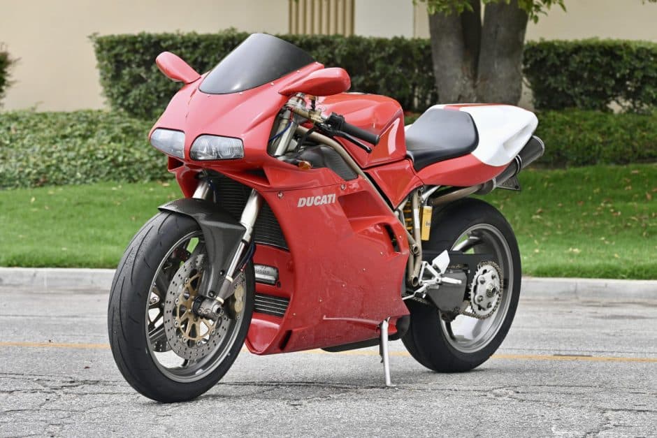 1998 Ducati 916 sold for $10,500
