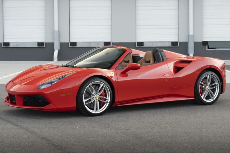 2019 Ferrari 488 sold for $270,000