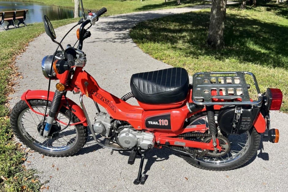 1981 Honda CT110 sold for $3,800