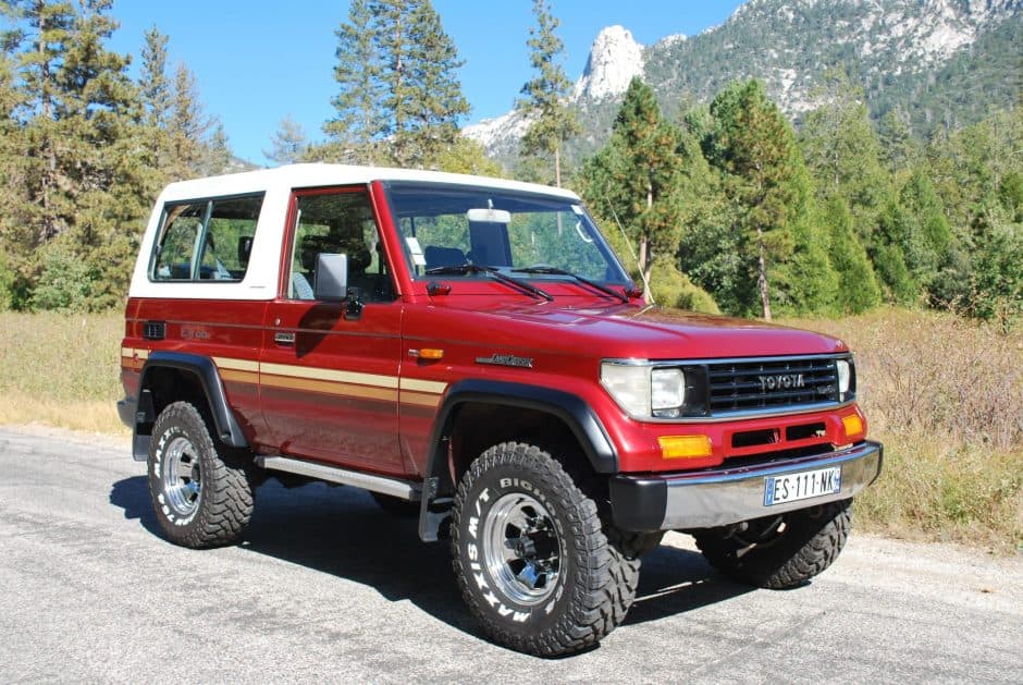 1992 Toyota Land Cruiser 70-Series sold for $25,000