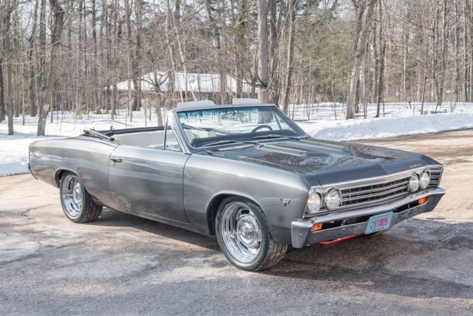 1967 Chevrolet Chevelle sold for $75,500