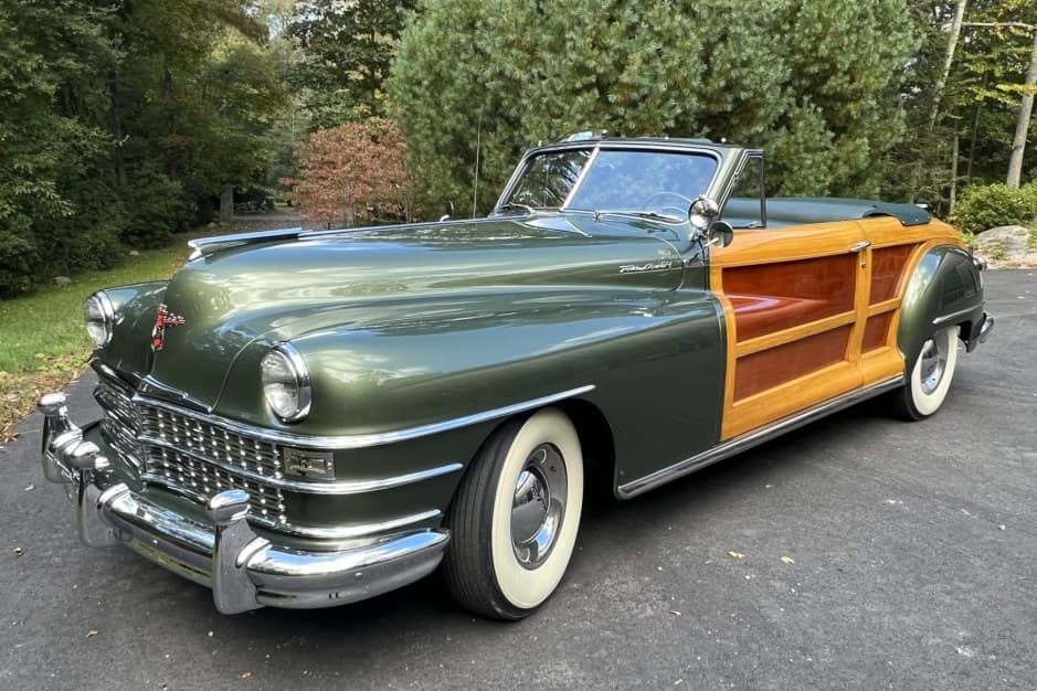 1948 Chrysler Town & Country sold for $79,500