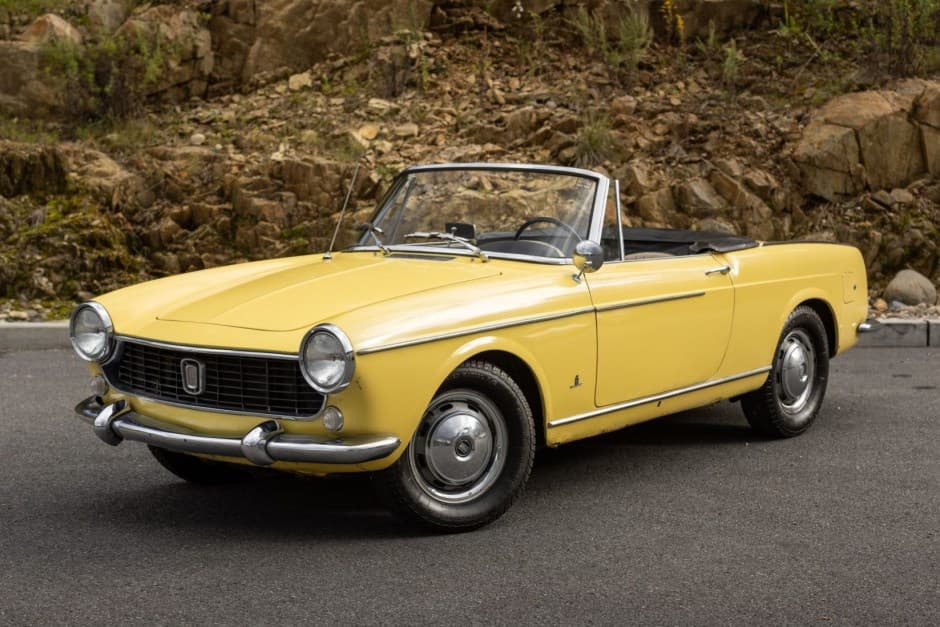 1965 Fiat Pininfarina Coupe and Cabriolet sold for $4,900