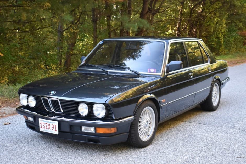 1987 BMW E28 5-Series sold for $50,000