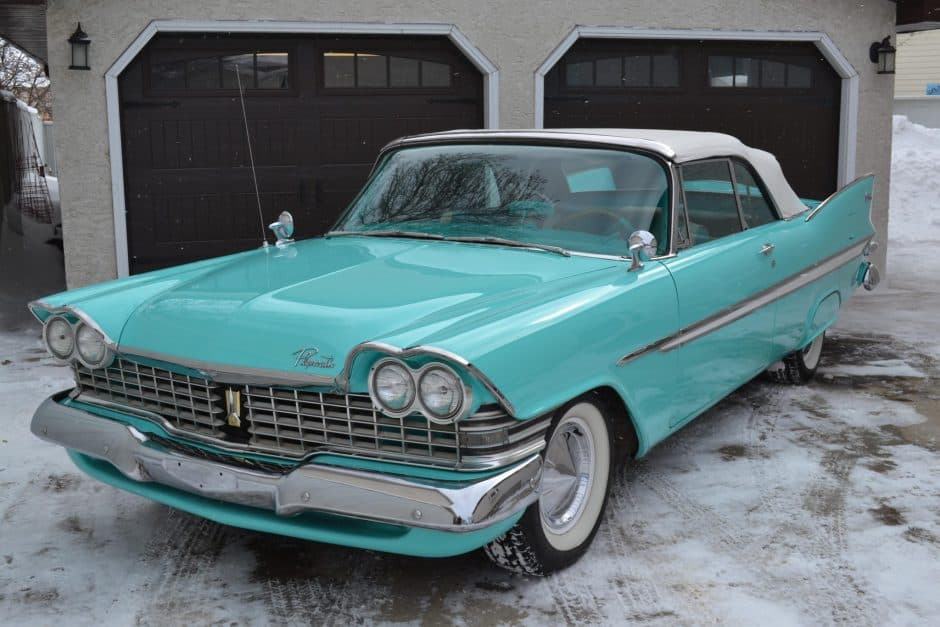 1959 Plymouth Belvedere sold for $34,955