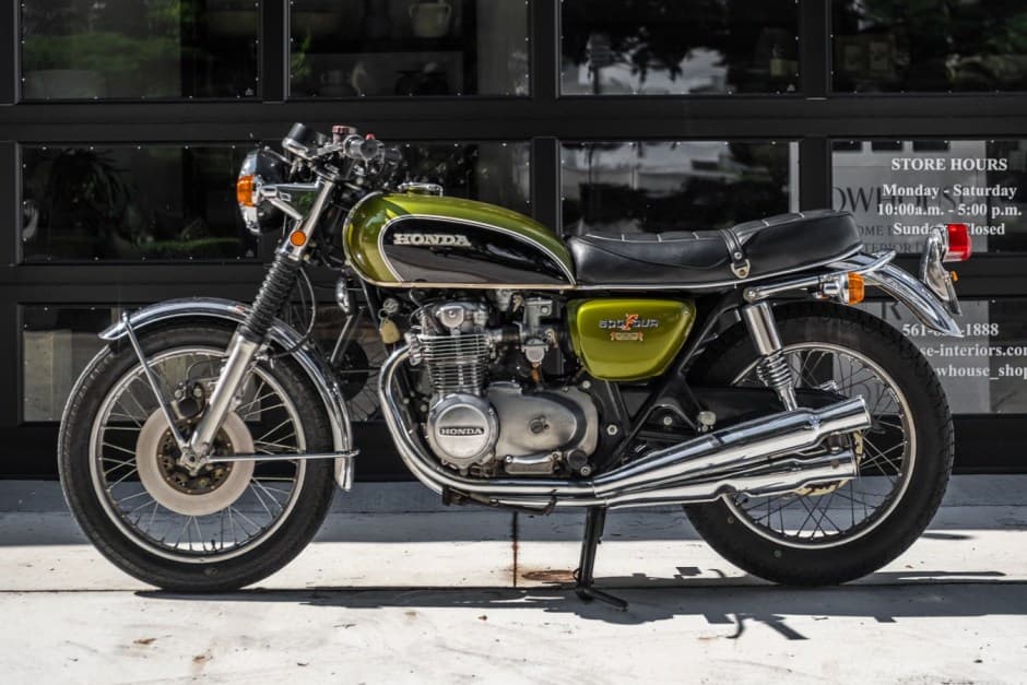 1971 Honda CB500 Four & CB550 sold for $5,300