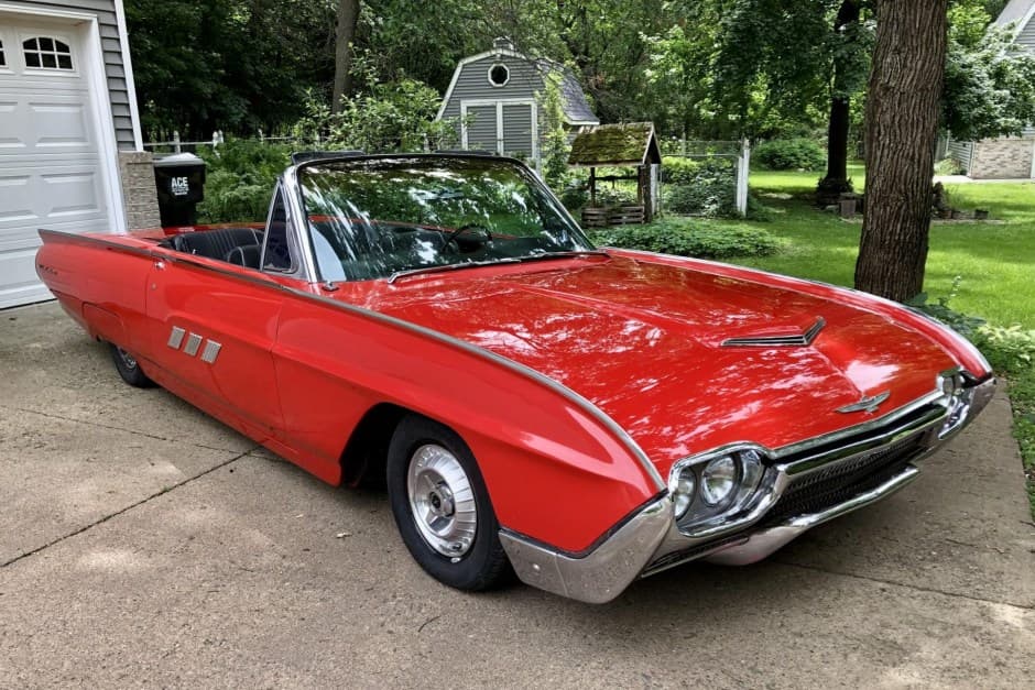 1963 Ford Thunderbird (1961-1963) sold for $25,819