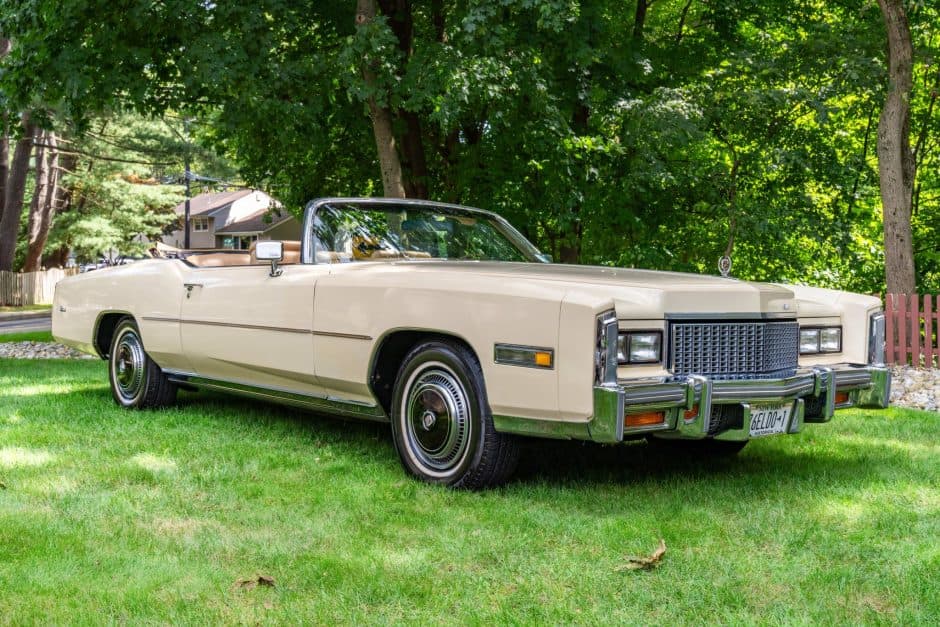 1976 Cadillac Eldorado sold for $45,000