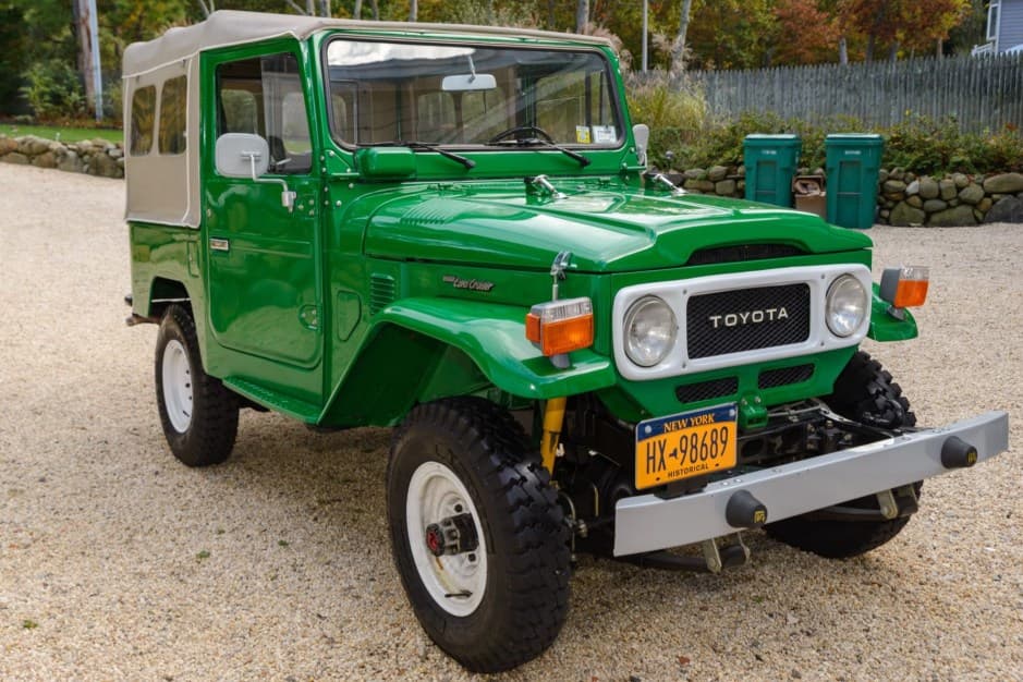 1983 Toyota Land Cruiser FJ40 sold for $36,000