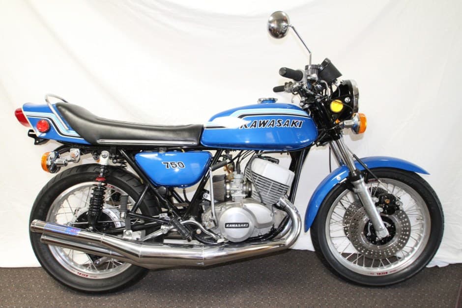 1972 Kawasaki H2 Mach IV sold for $11,750