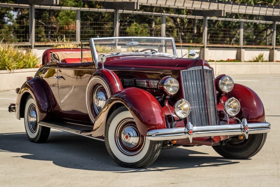 1937 Packard Eight sold for $56,000