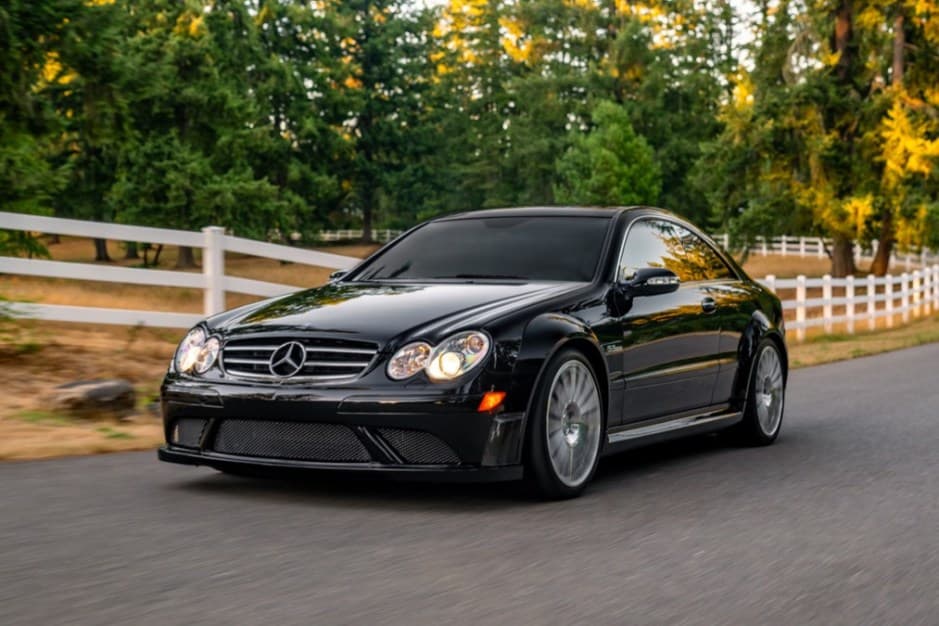 2008 Mercedes-Benz CLK63 AMG Black Series sold for $95,000