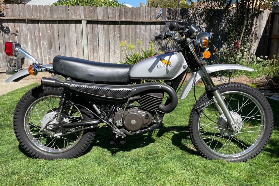 1975 Honda Elsinore sold for $6,500
