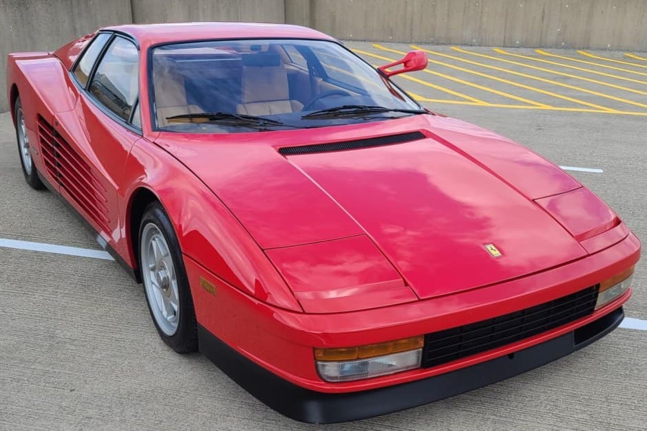 1985 Ferrari Testarossa sold for $108,500