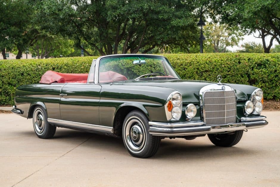 1967 Mercedes-Benz W111 Coupe & Cabriolet sold for $66,500