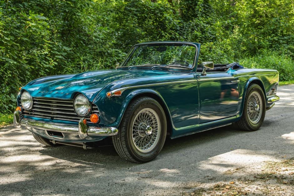 1968 Triumph TR5 & TR250 sold for $29,000