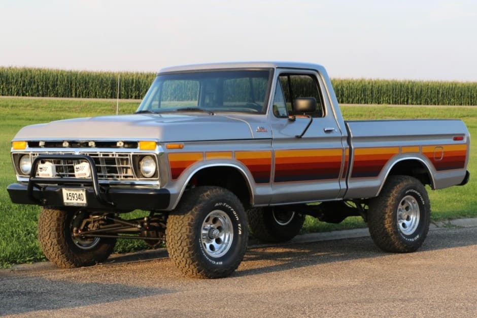 1977 Ford F-Series 1973-1979 sold for $36,000