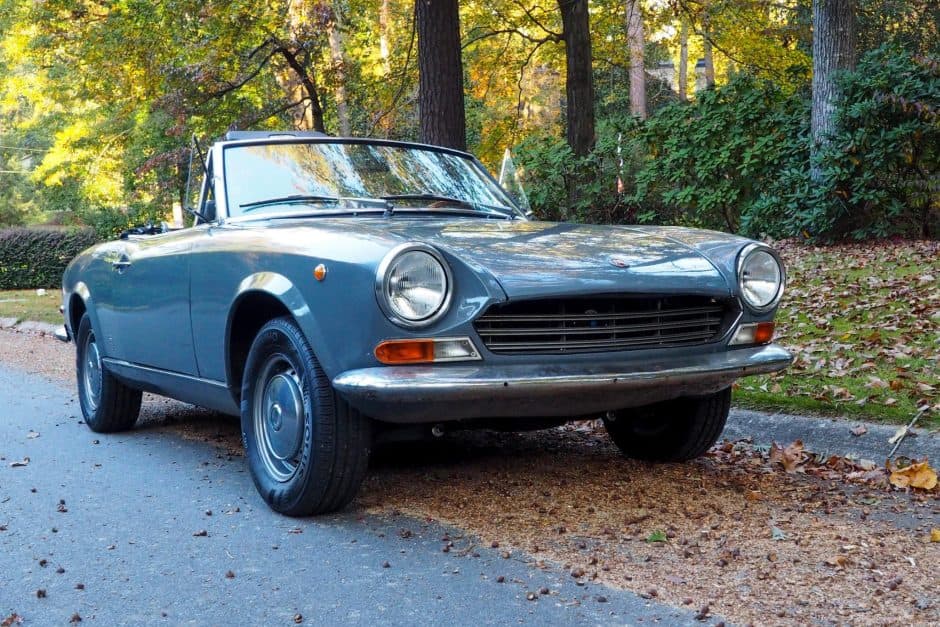 1969 Fiat 124 Spider (1966-1985) sold for $18,750