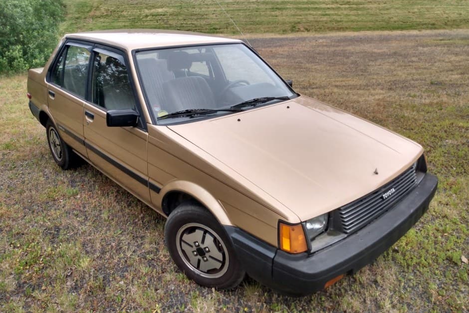 1984 Toyota Corolla sold for $2,850