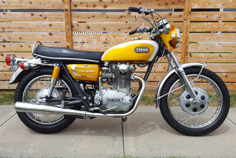 1971 Yamaha  sold for $3,800