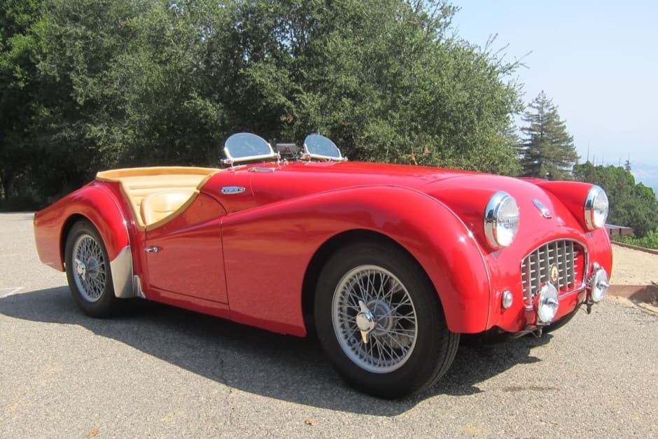 1959 Triumph TR3 sold for $21,750