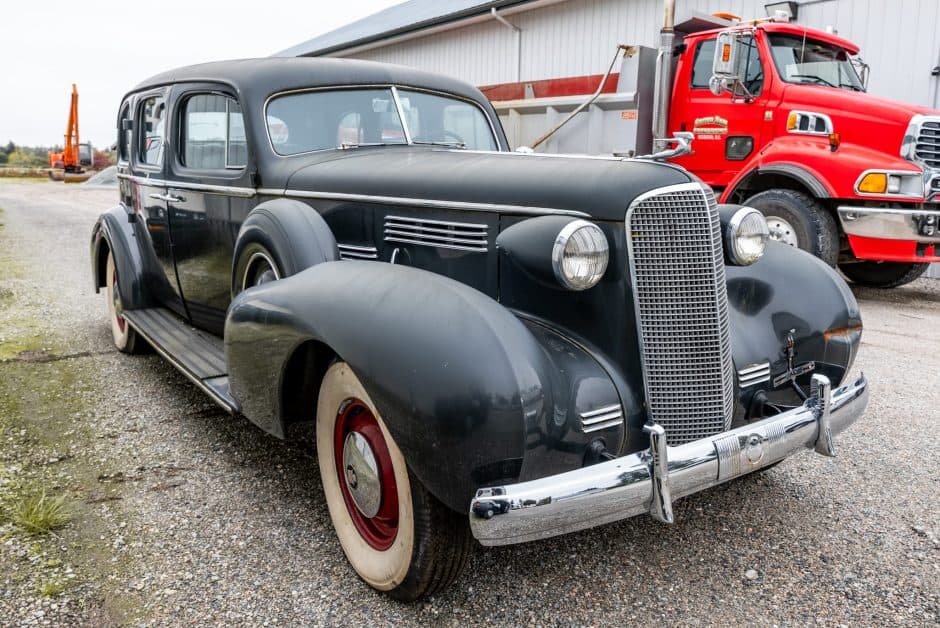 1937 Cadillac V-12 sold for $7,300
