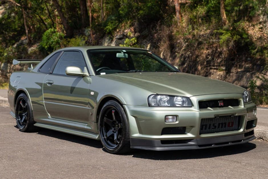 2002 Nissan R34 Skyline sold for $455,000