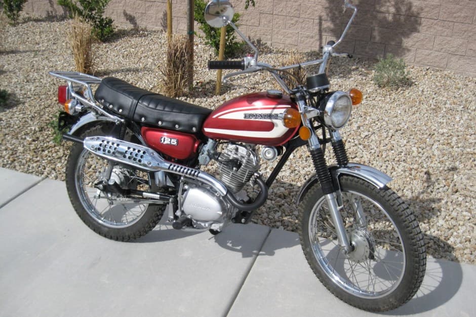 1974 Honda CB125 & CL125 sold for $2,300