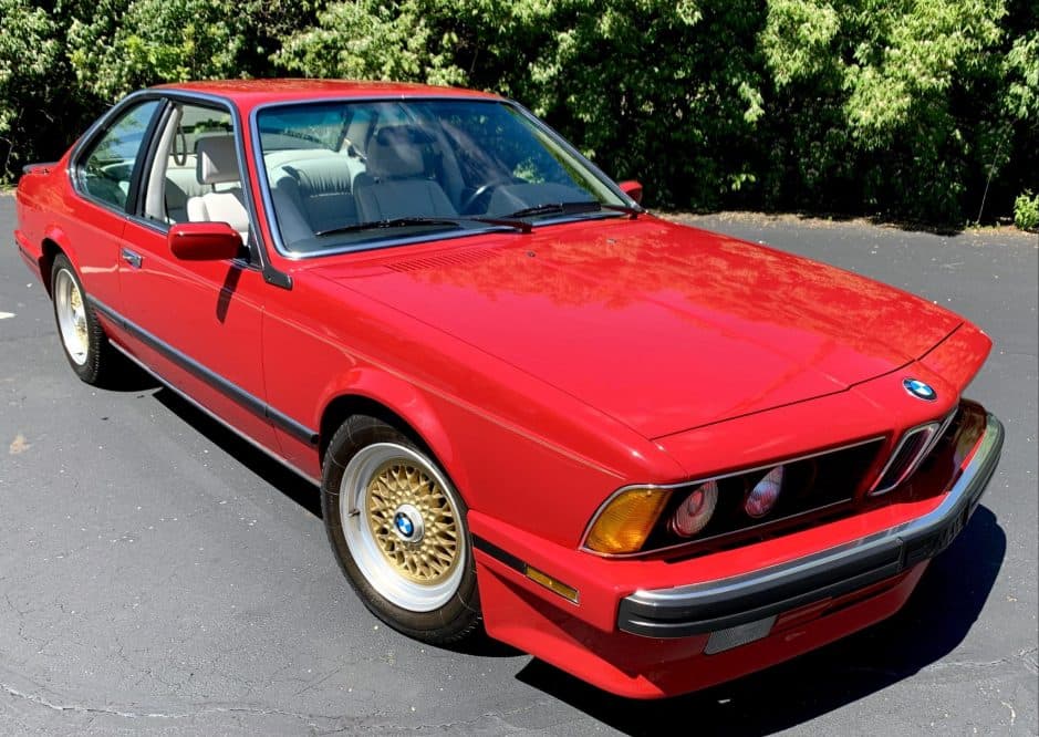 1988 BMW E24 6-Series sold for $60,000