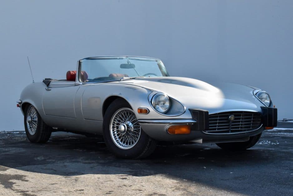 1974 Jaguar XKE Series III sold for $76,500