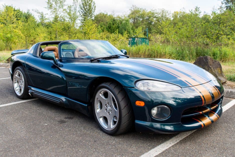 1994 Dodge Viper SR I (1992-1995) sold for $23,500