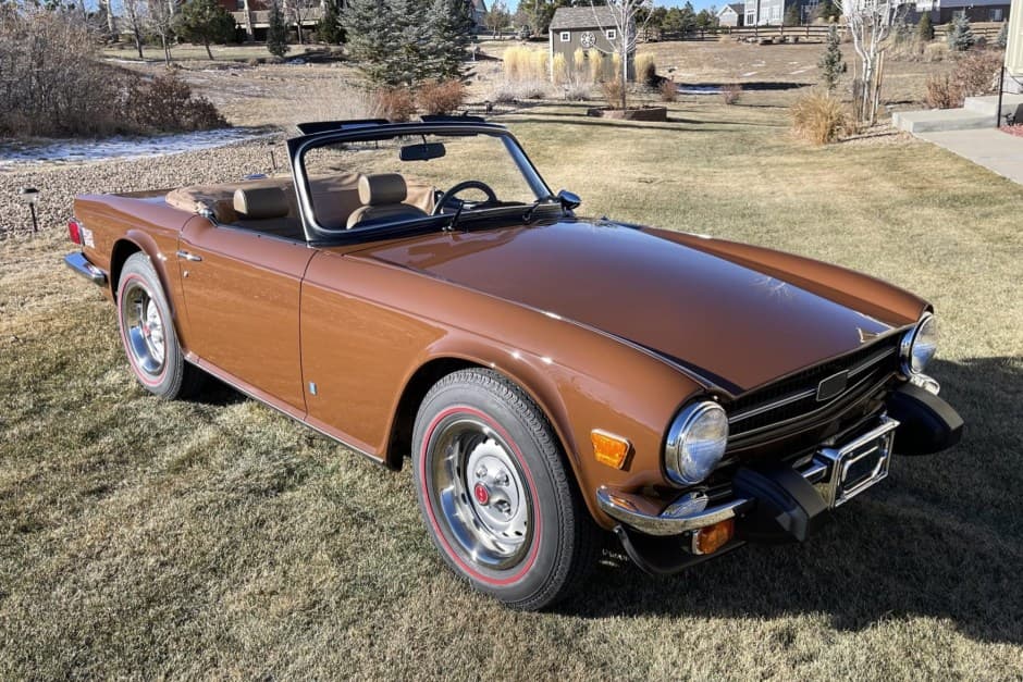 1976 Triumph TR6 sold for $40,000