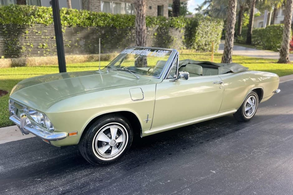 1969 Chevrolet Corvair (1965-1969) sold for $42,000