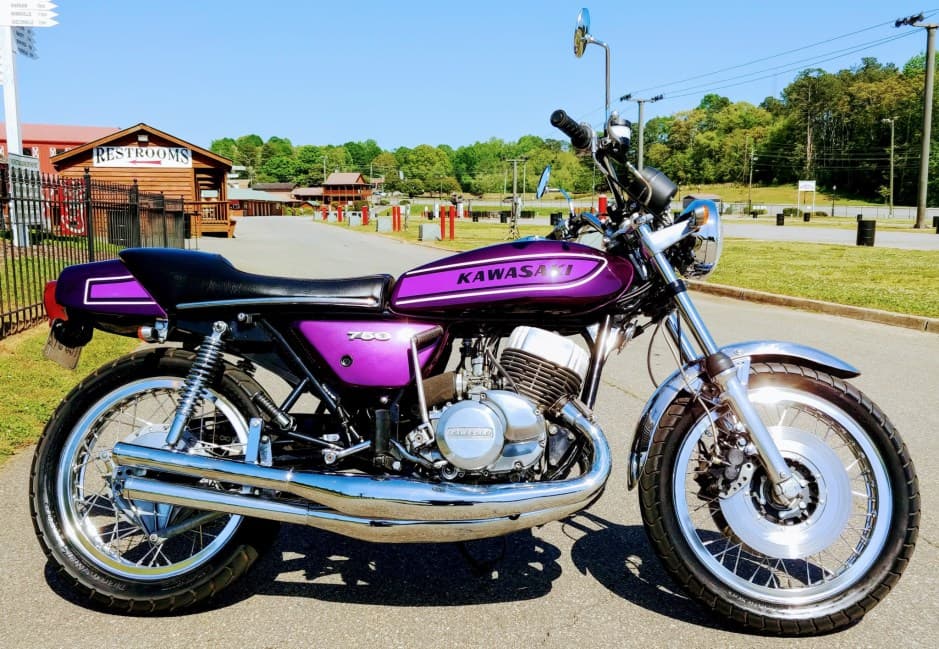 1975 Kawasaki H2 Mach IV sold for $11,500