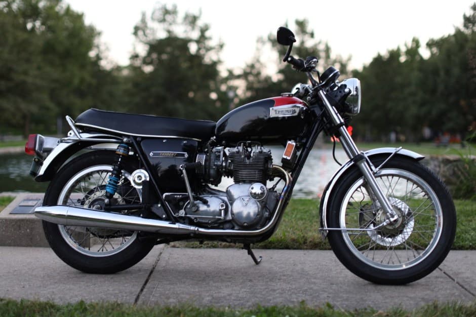 1973 Triumph Bonneville T120 sold for $8,225