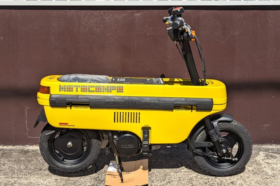 1984 Honda Motocompo & Motocompacto sold for $5,555
