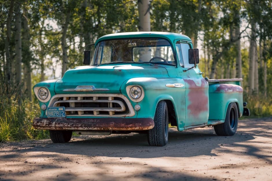 1957 Chevrolet Task Force Pickup (1955-1959) sold for $19,500