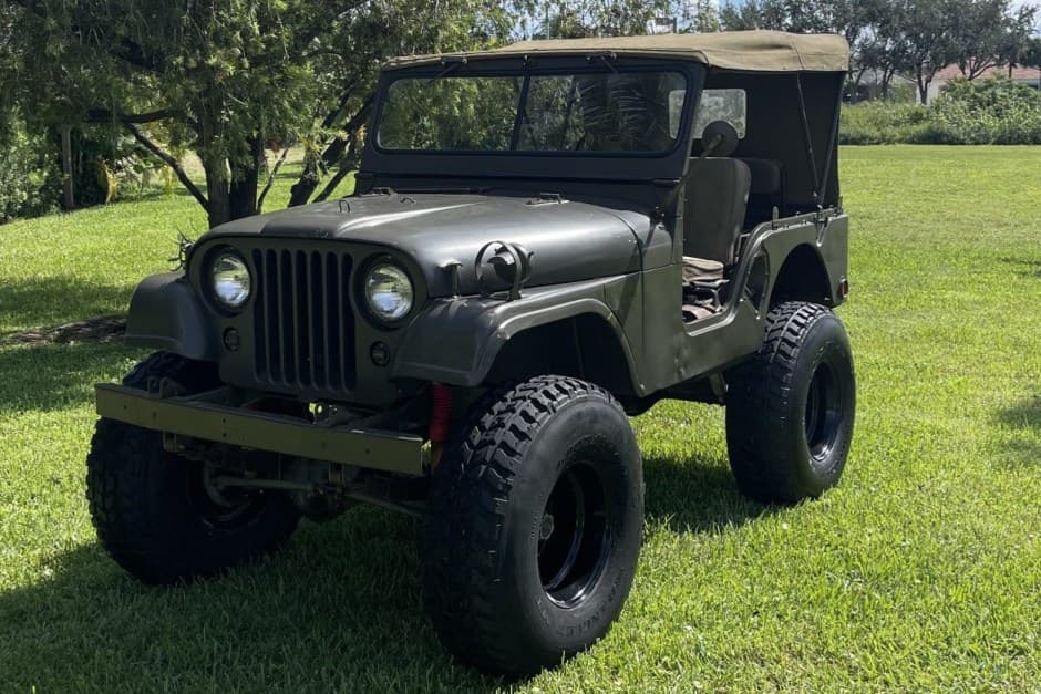 1955 Willys M38 sold for $7,500